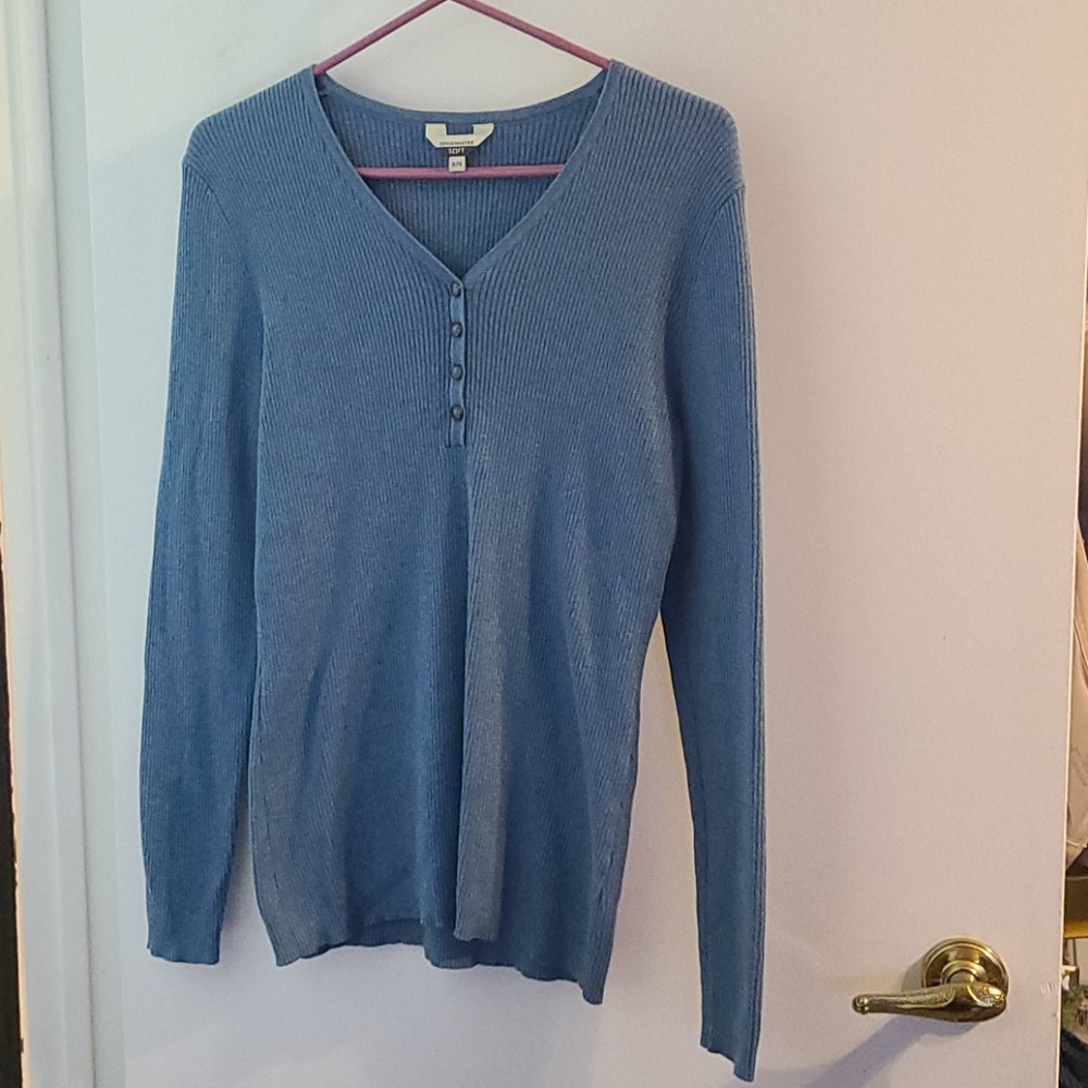 Blue sweater
